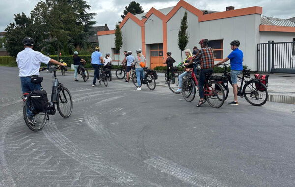 Poggel Fahrradtour mit dem gesamten Team